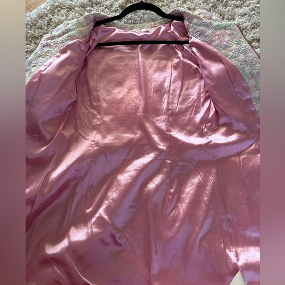 LoveShackFancy Hermosa Pink Dream Tweed Dress 🌸 Pretty rare - Picture 8 of 10